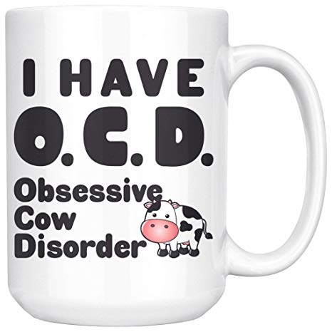 Obsessive Cow Disorder coffee mug