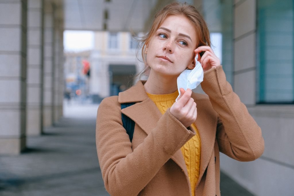 Women Wearing Mask During Coronavirus